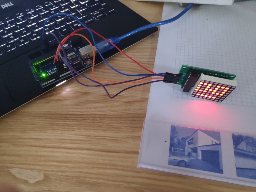 Arduino 8x8 LED Matrix : 4 Steps (with Pictures) - Instructables