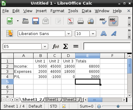 Mixing the Command Line and the Gui.