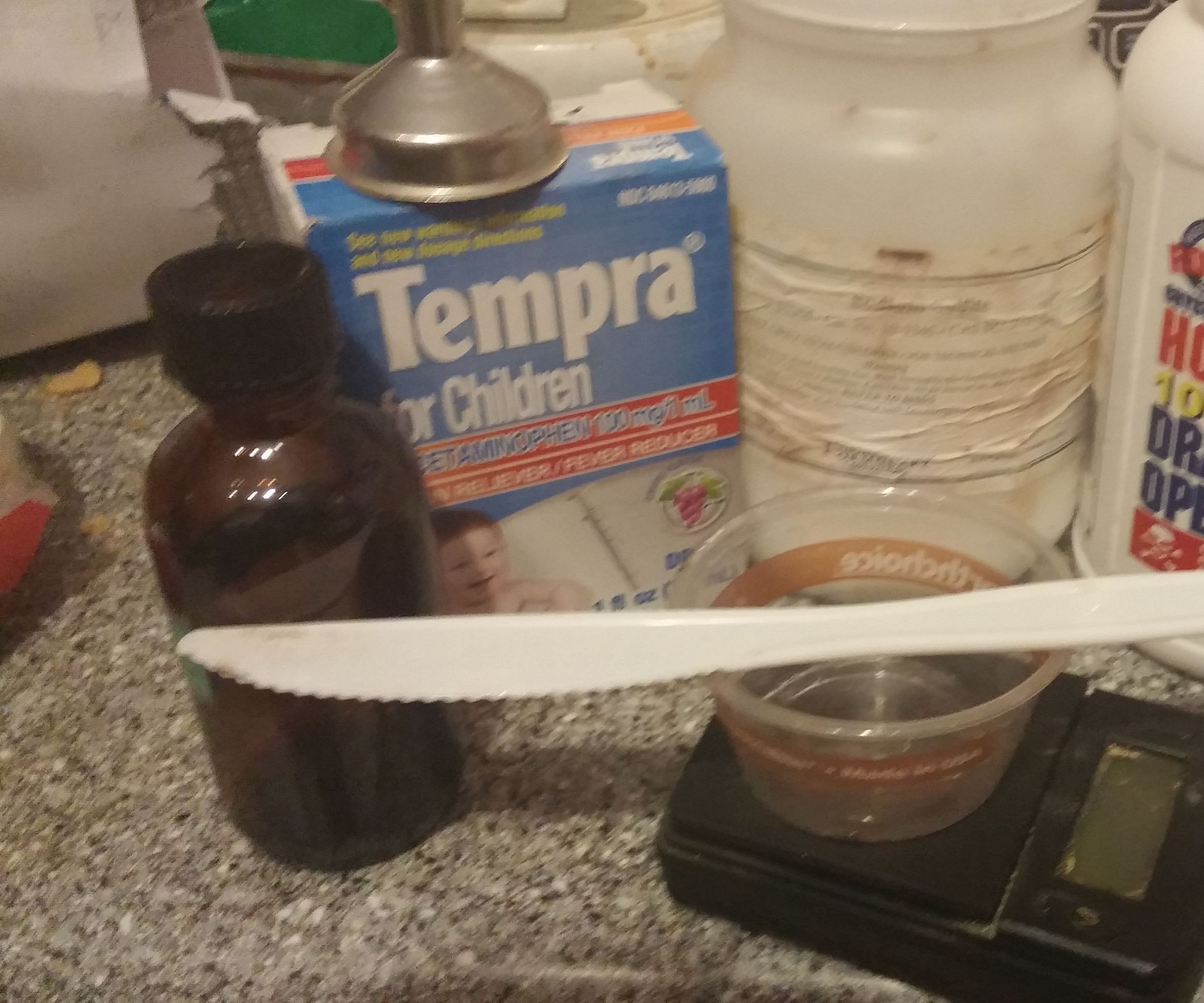 Home Made Rodinal Developer From Tylenol, Drain Opener and Sodium Sulfite