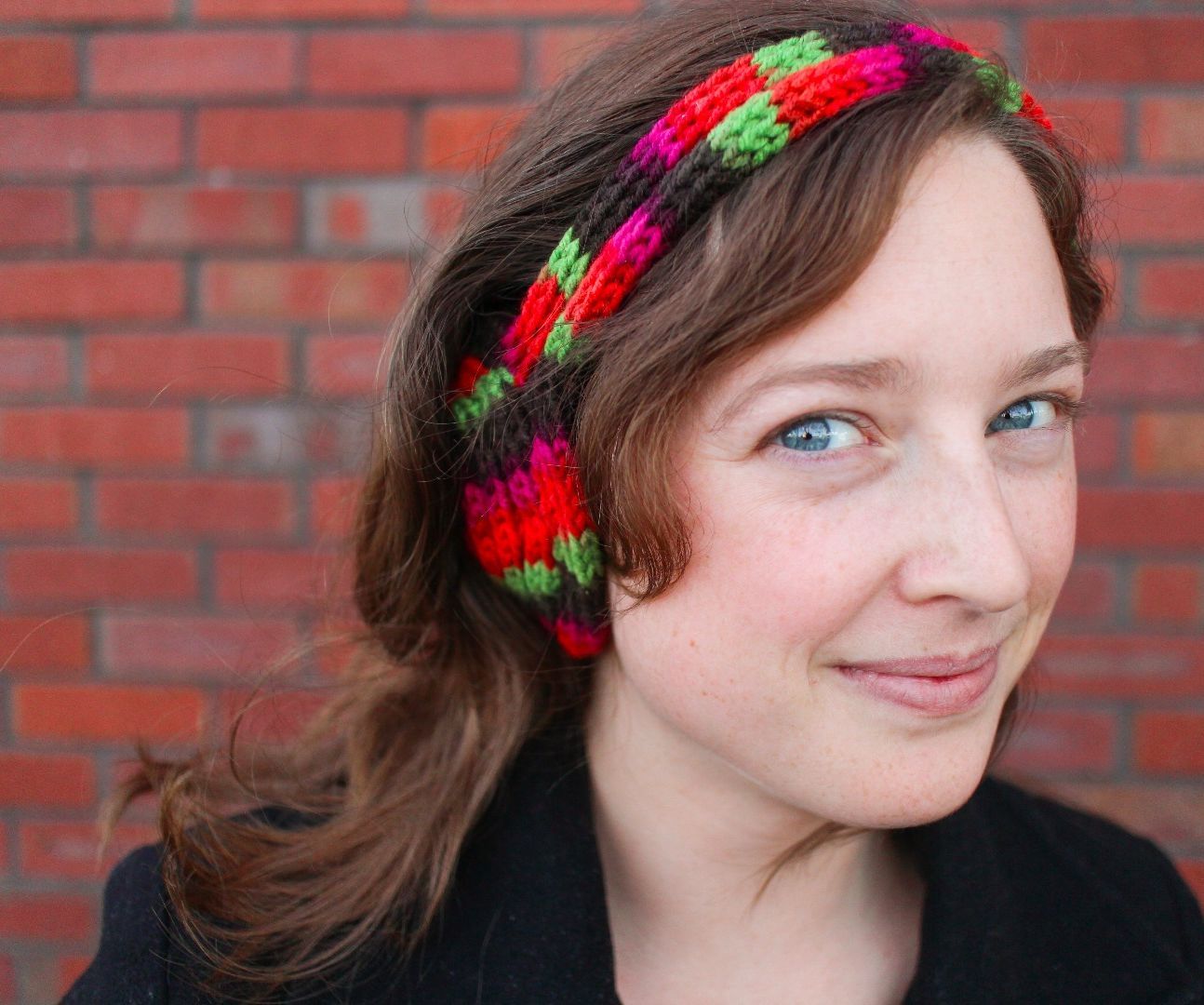 Easy French Knit Earmuff Headband