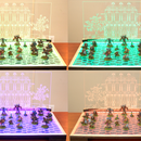 How to Design and Laser Cut a Lit Display Board for War-gaming Miniatures