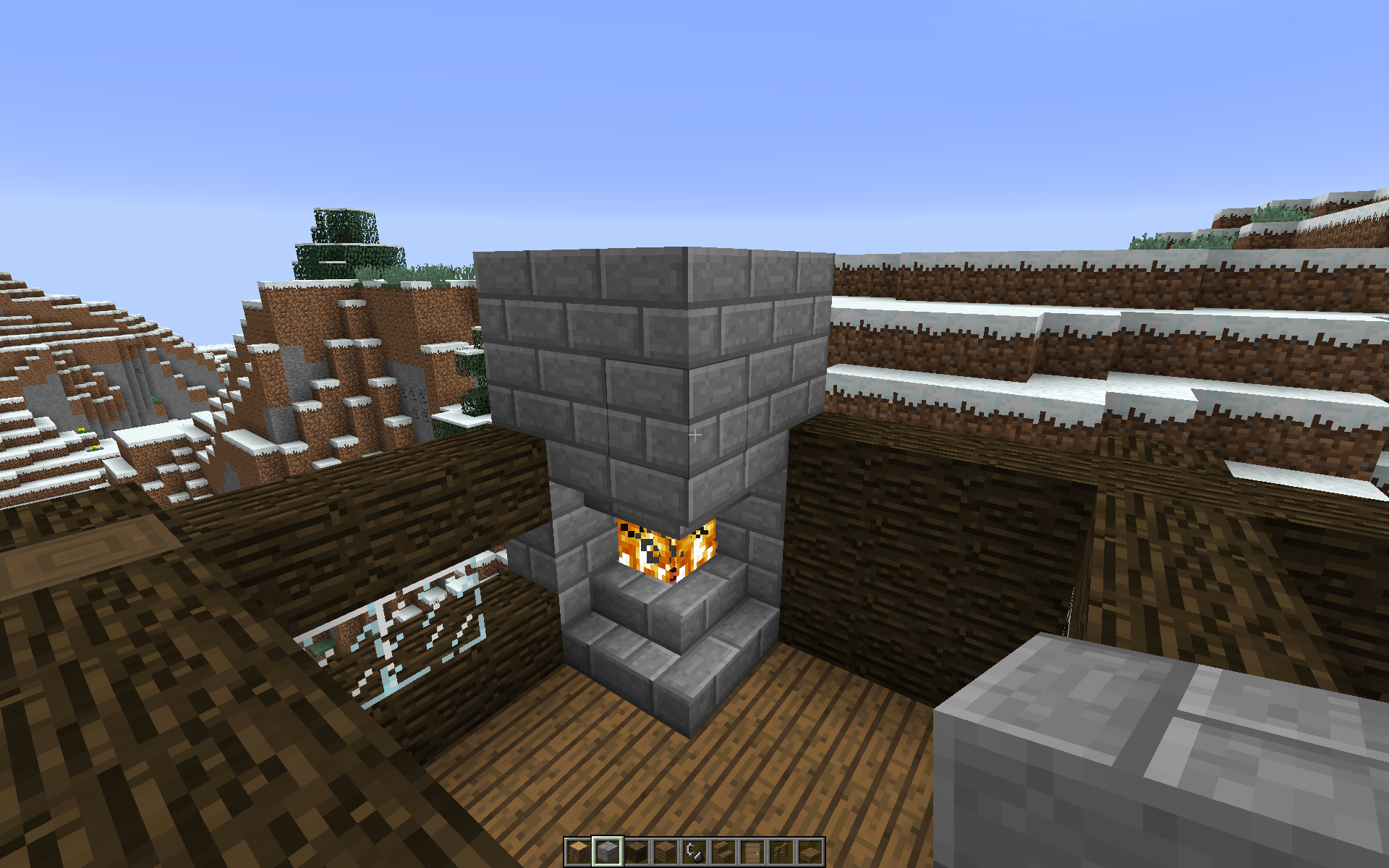 Minecraft Mountian House : 16 Steps - Instructables