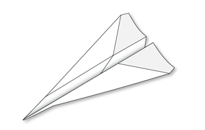 Hard Tipp Aper Airplane