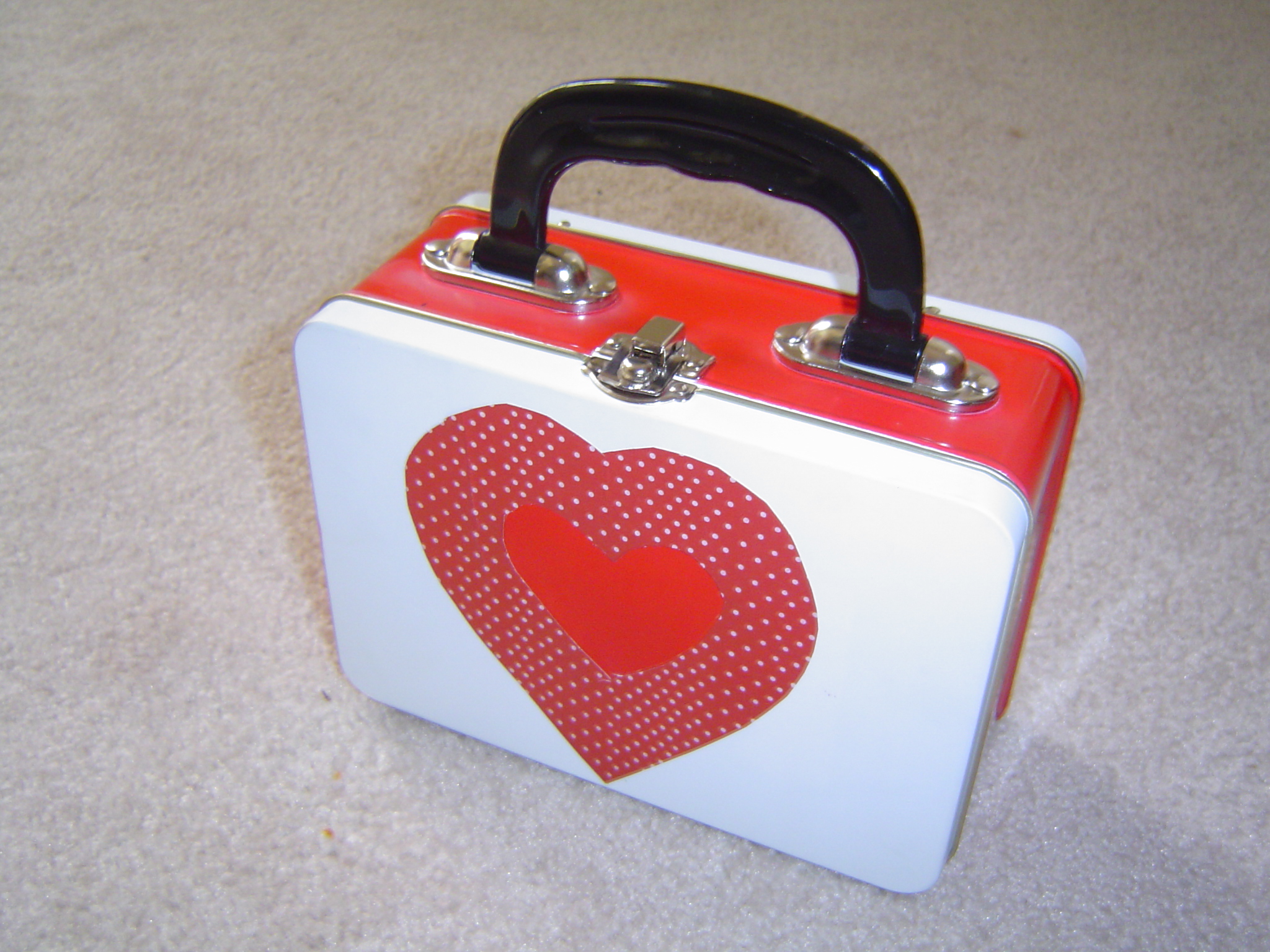 Handmade Valentine's Day Flipbooks and Container