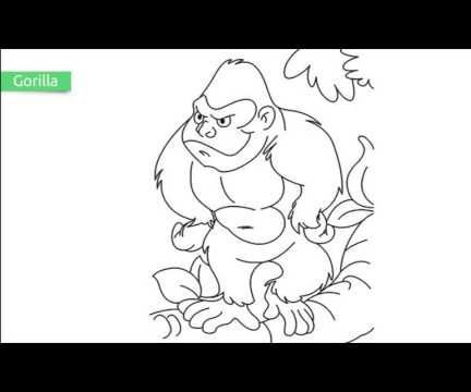 Top 20 Free Printable Monkey Coloring Pages Online