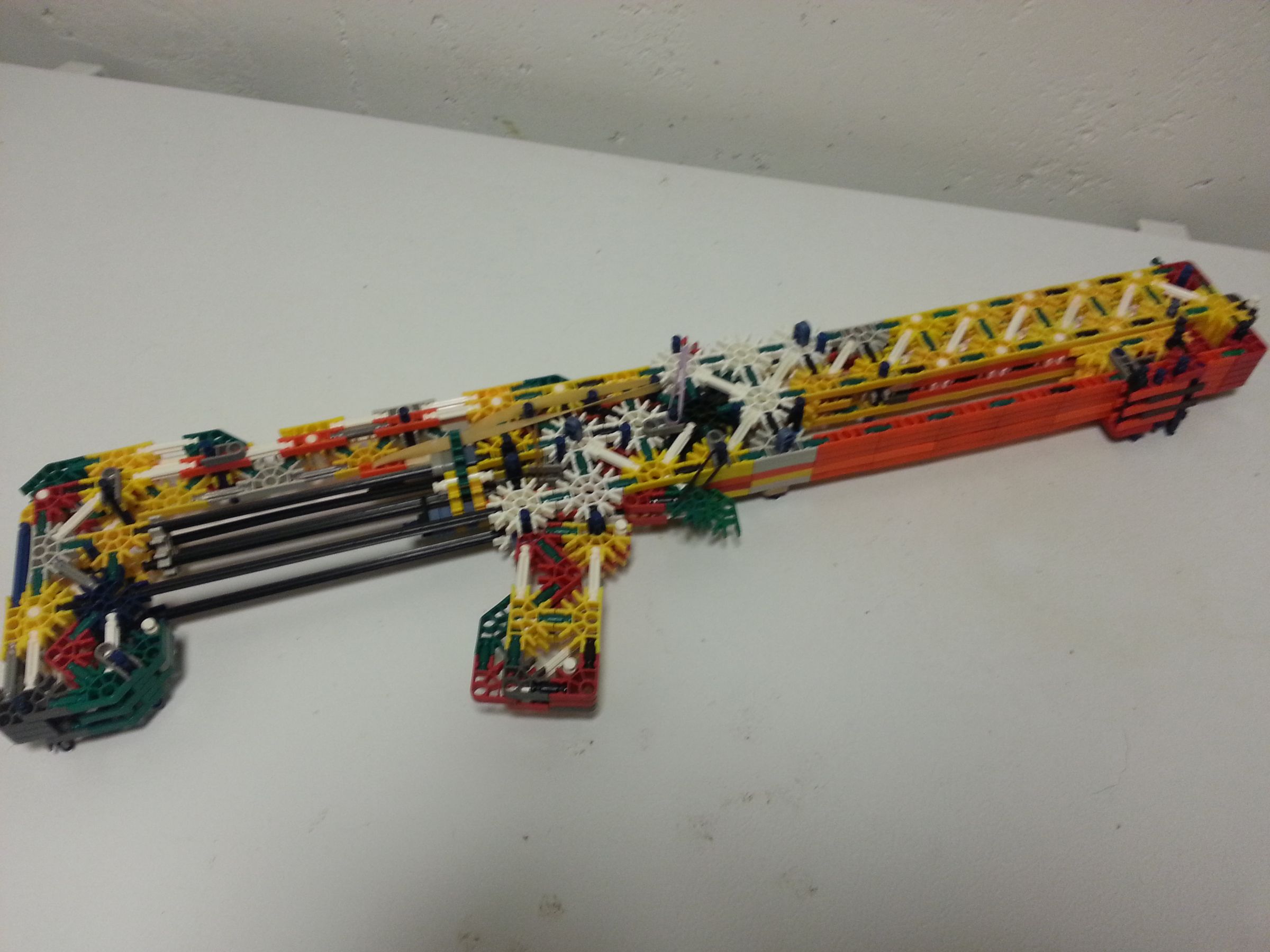 Zip2 Independent Dual Barrel Pump-Action Knex Gun Preveiw