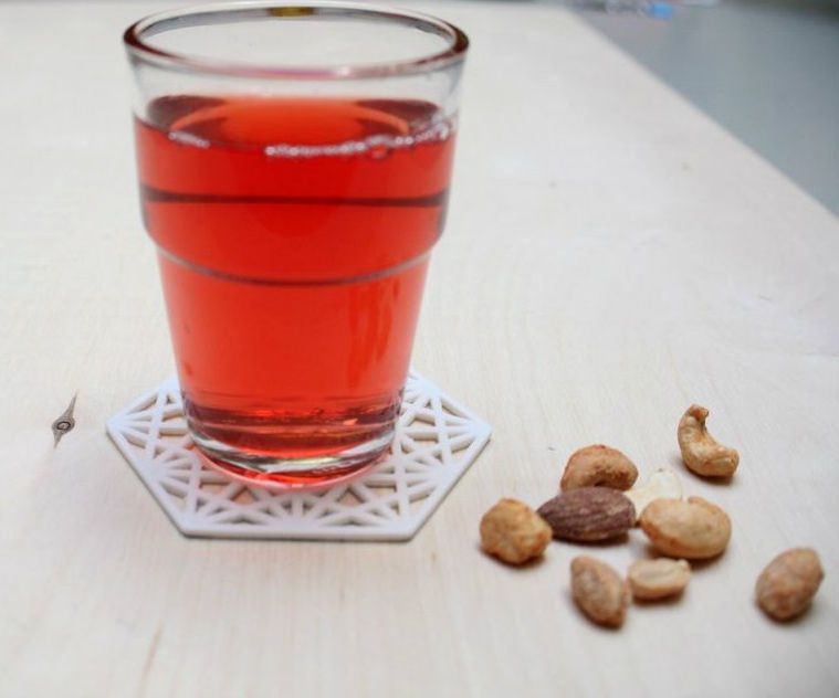 From Inkscape ( Vector ) to 3D Printed Geometric Coaster.