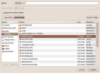 Importing Existing Feeds.