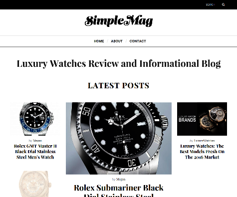 Luxury Watches Review & Informational Blog