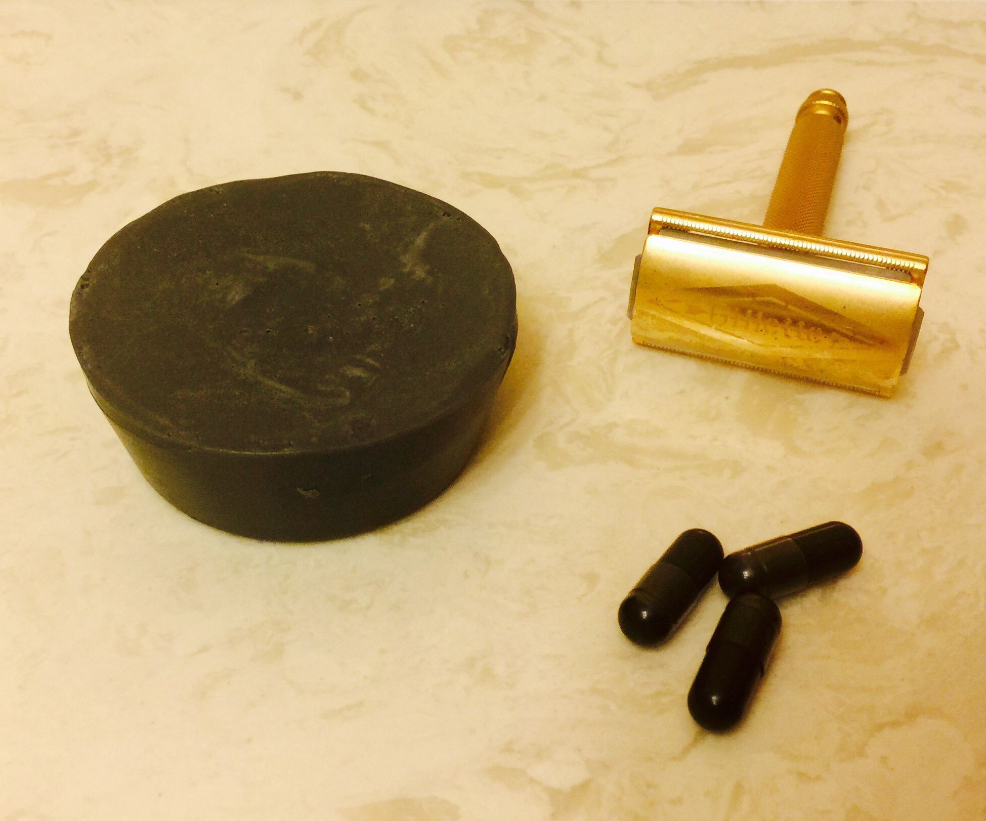 Activated Charcoal & Tea Tree oil Shaving Soap