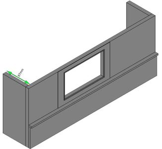 The Supporting Wall Nest Hub Cutout