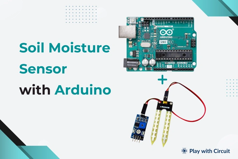 Interfacing FC-28 Soil Moisture Sensor With Arduino Uno R3 and 16x2 I2C LCD Display