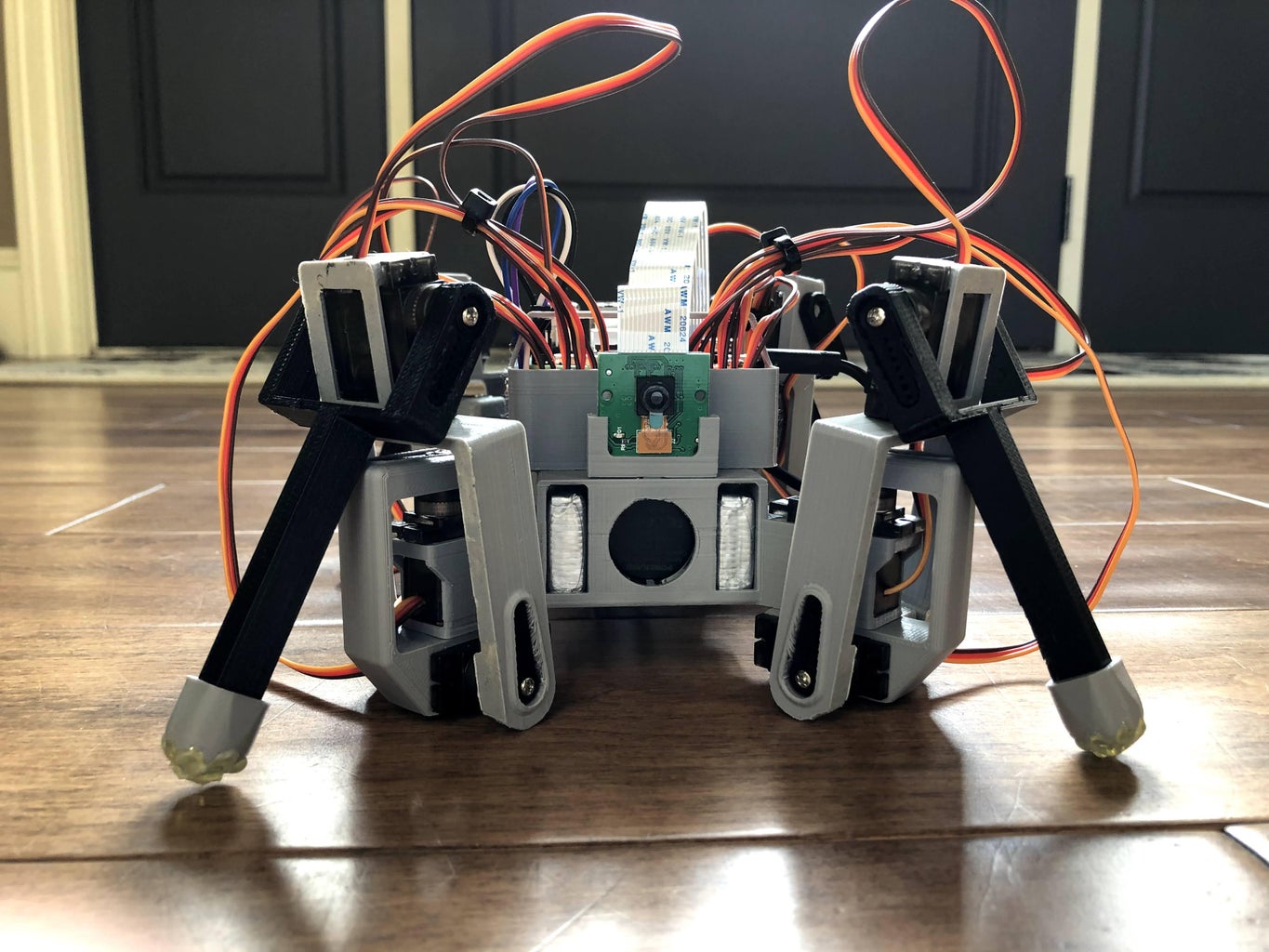 3D Printed Raspberry Pi Spider Robot Platform : 5 Steps (with Pictures ...