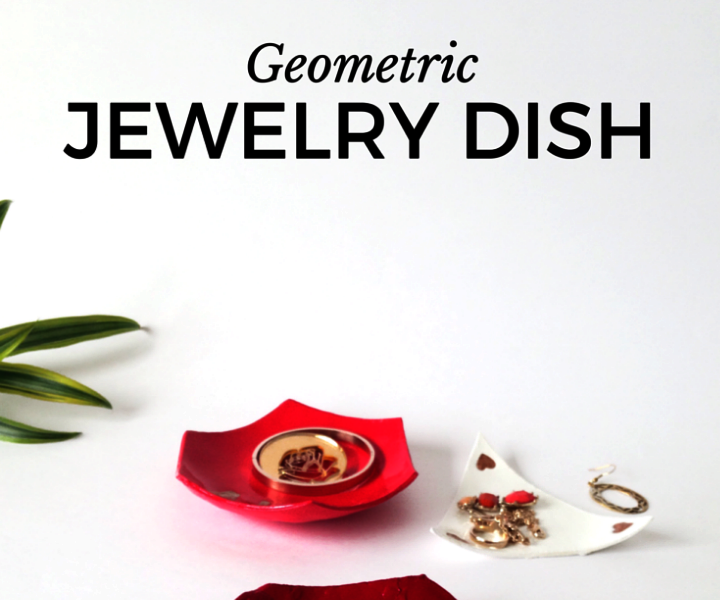 CUSTOM JEWELRY DISH (GEOMETRIC)