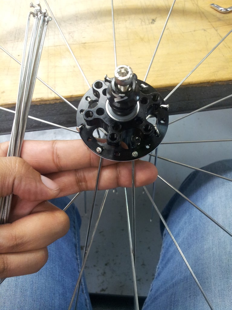 Menlo Park Building a Bicycle Wheel 5 Steps (with Pictures