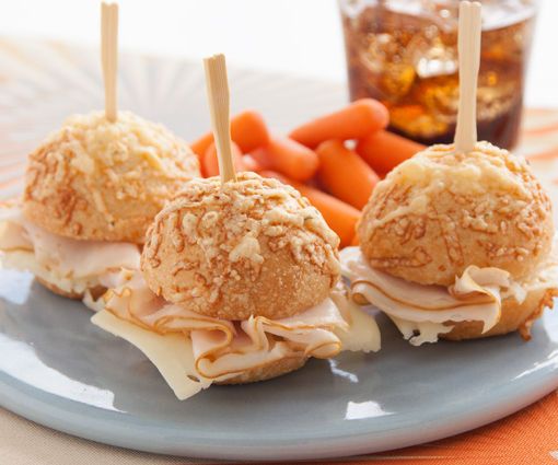 Turkey Asiago Sliders