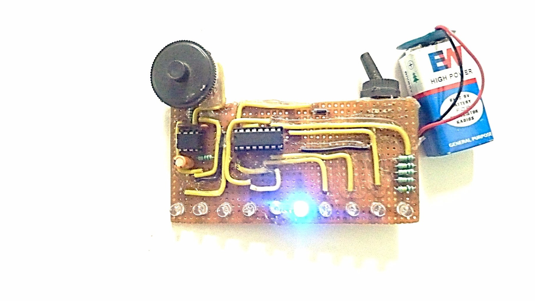 LED Chaser : 5 Steps (with Pictures) Circuit Diagram
