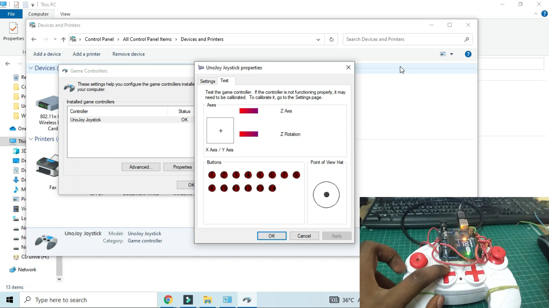 Arduino Game Controller for Both PC and Android : 6 Steps (with ...