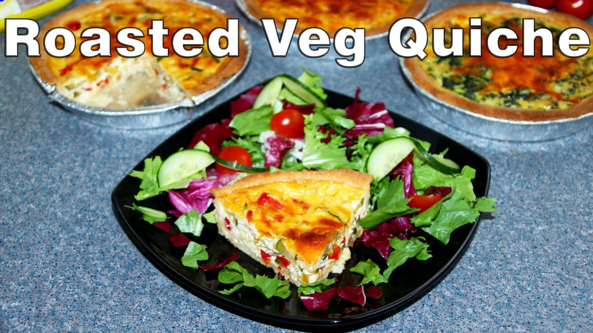 How to Make Roasted Vegetable Quiche Recipe : 3 Steps - Instructables