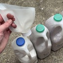 Milk Jug Funnel - 3D Printed Connector