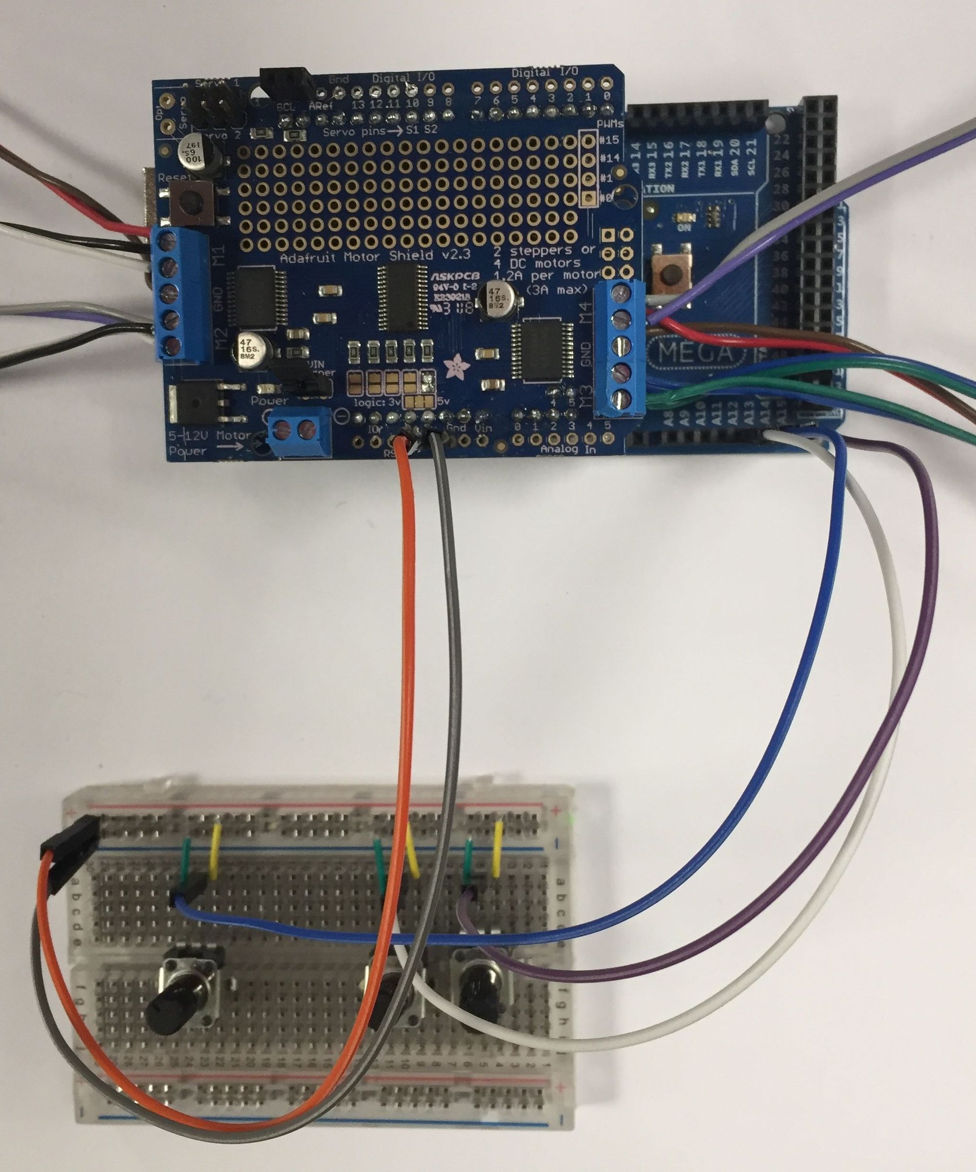 Using More Than 4 Motors - Stacking Multiple Motorshields