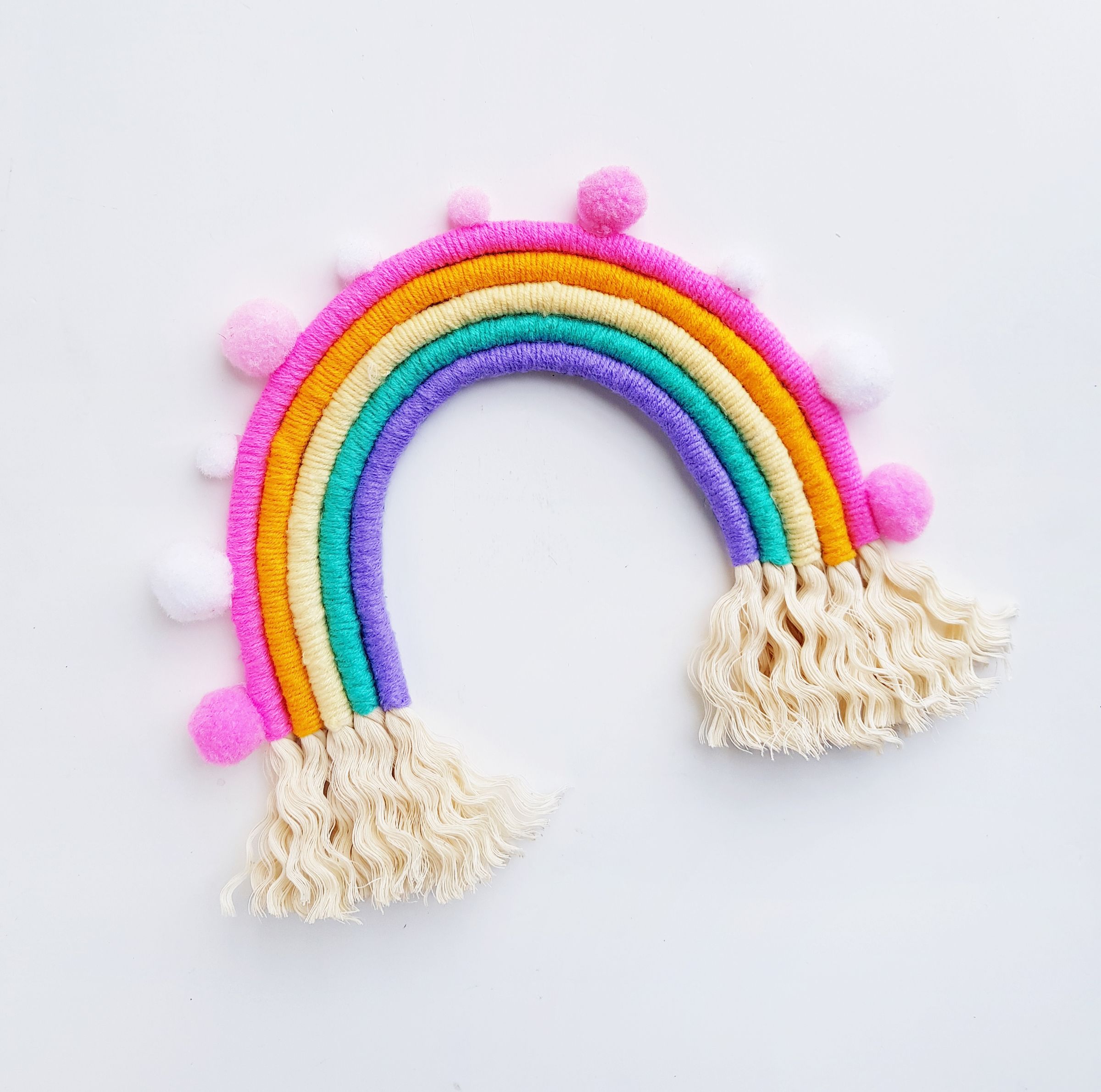 DIY Rainbow Wall Decor 8 Steps (with Pictures) Instructables
