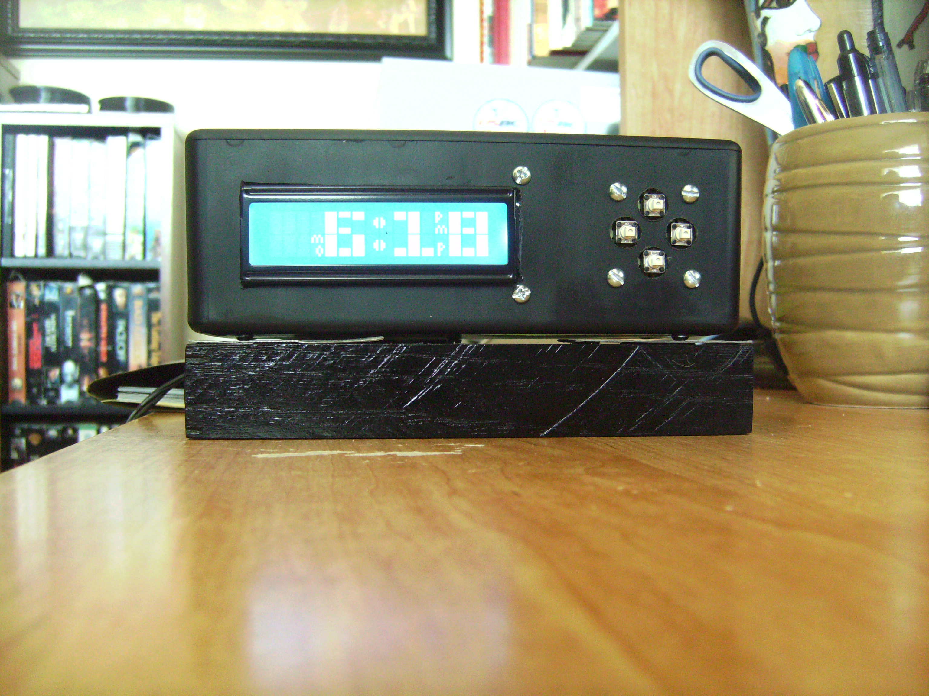 Alarm Clock with Tetris to Prove You're Awake