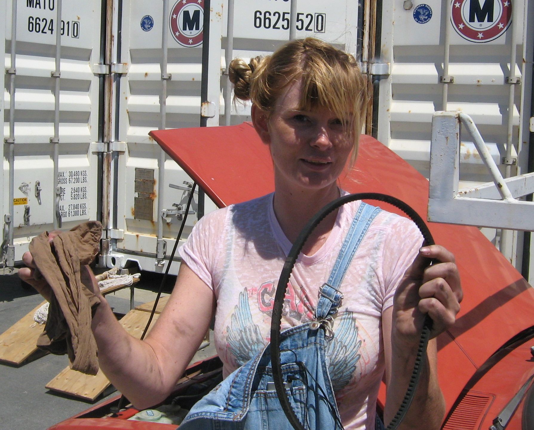 Replace Fanbelt With Pantyhose!