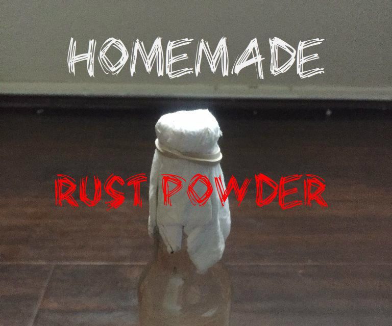 Homemade Rust Powder