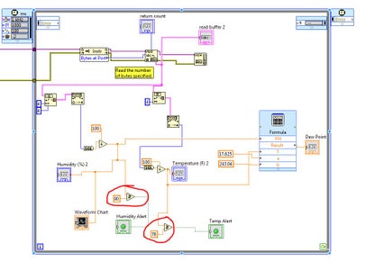 Temperature/Humidity Sensor + Arduino + LabVIEW Data Acquisition : 6 ...
