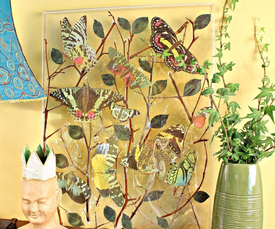 Butterfly Resin Art 