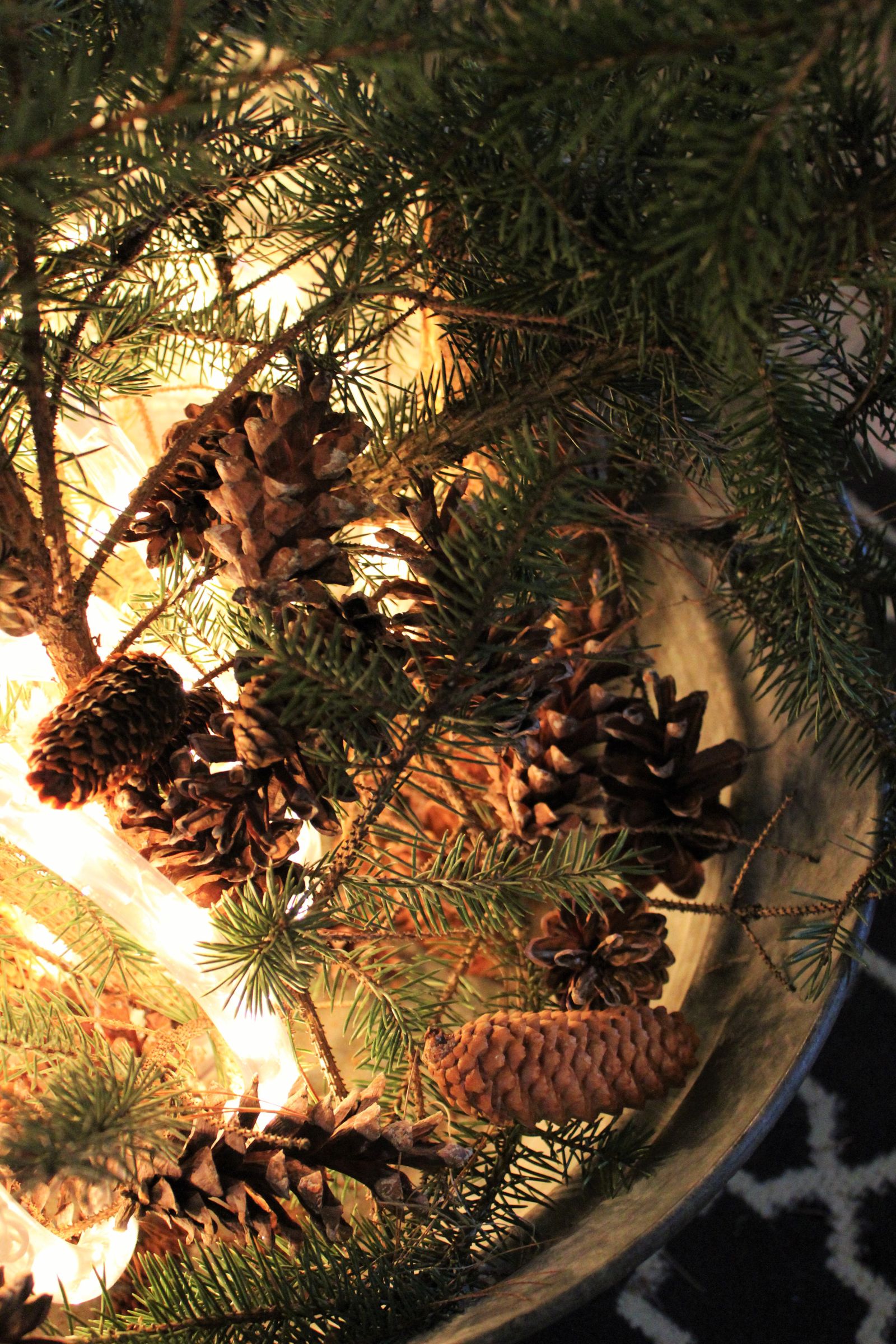 Using Left Over Christmas Decorations 