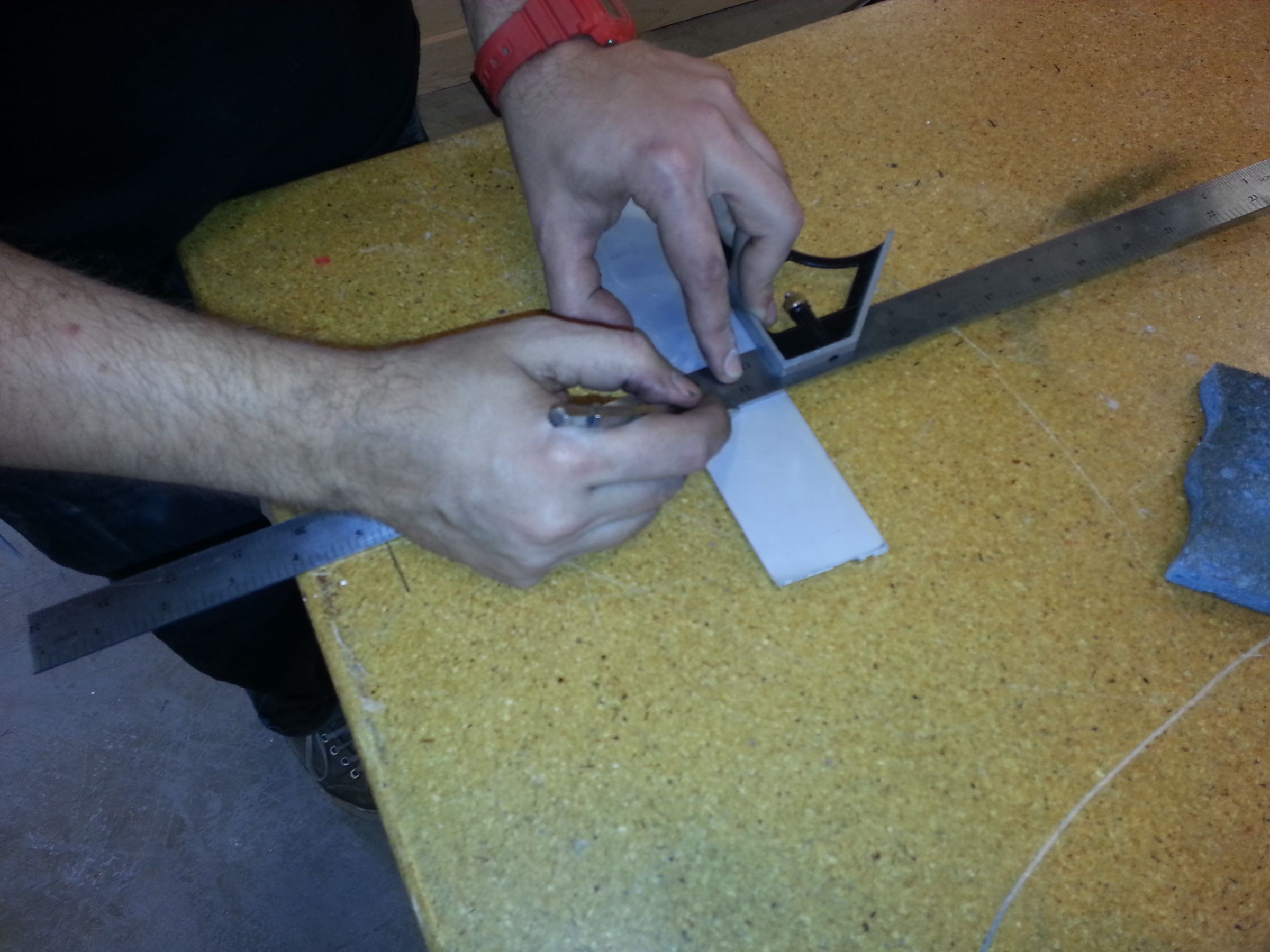 How to Use a Cold Saw, Making Your First Cut.