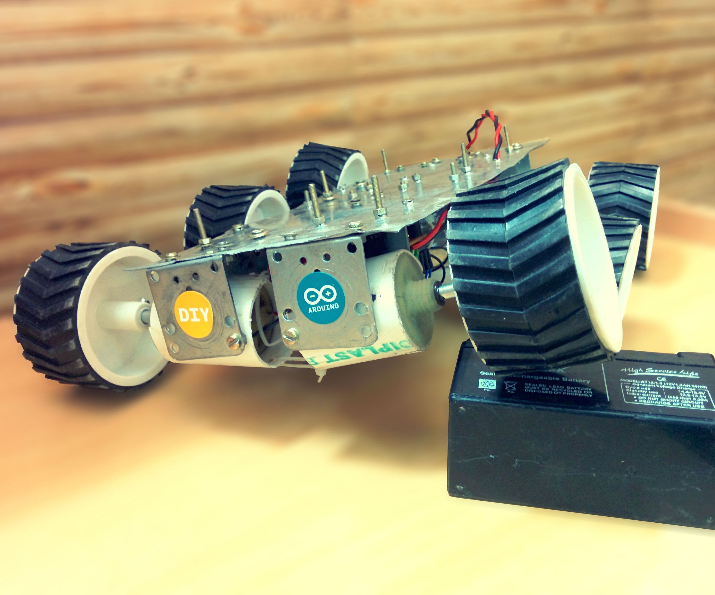 Six wheeled All Terrain Vehicle (6WD)