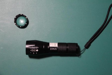Demontage Der Taschenlampen
