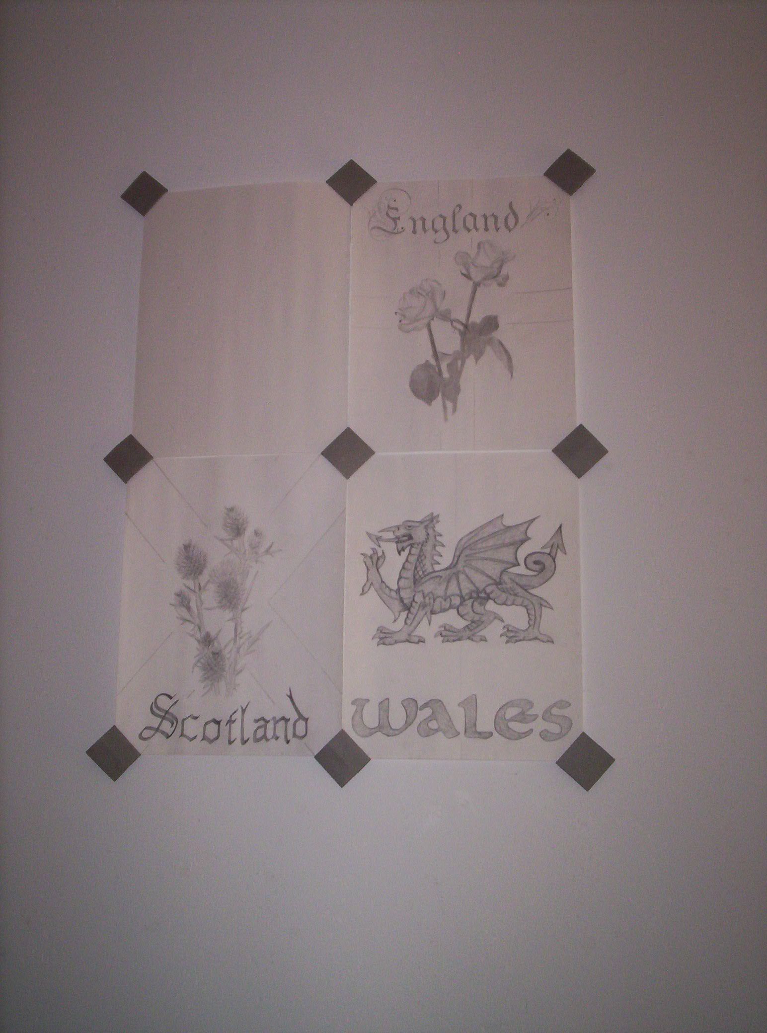 Hang Pictures With Origami Corners