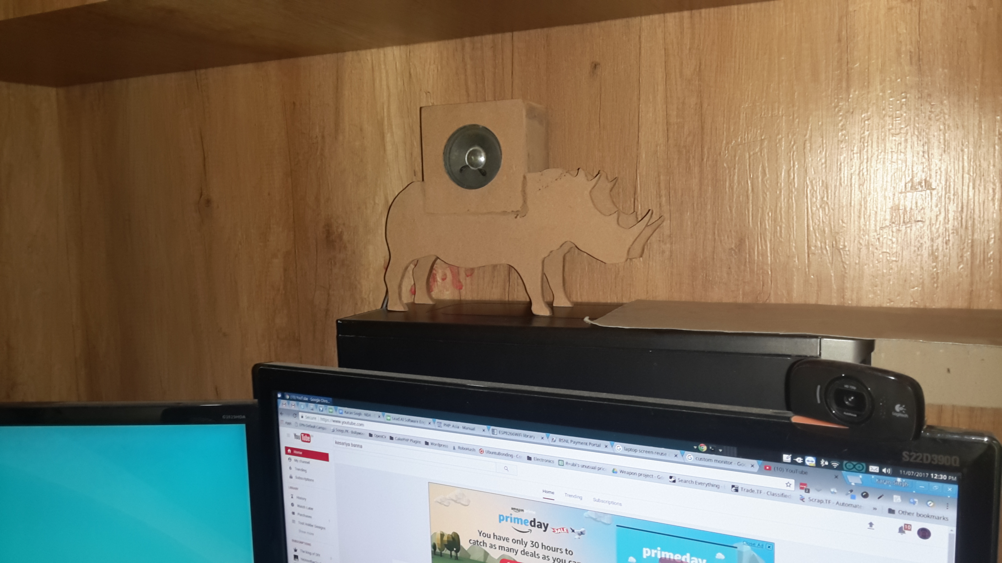 Rhino Speaker 4 Steps Instructables