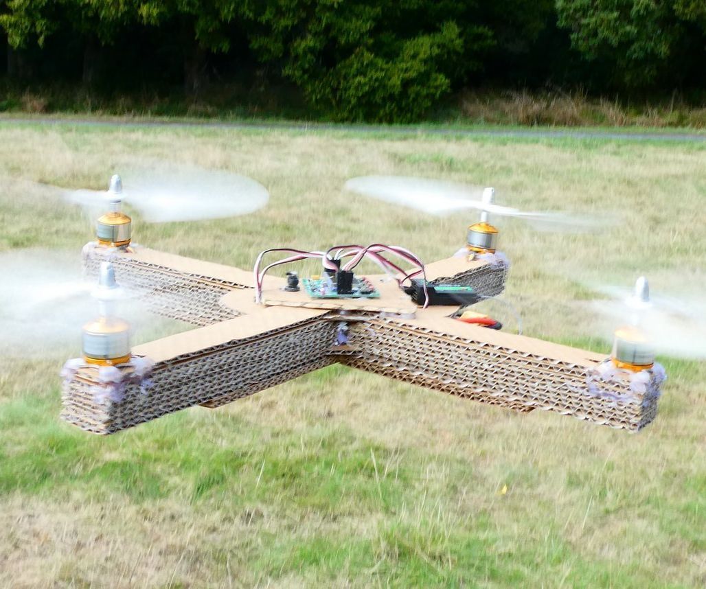 Cardboard Quadcopter : 8 Steps (with Pictures) - Instructables