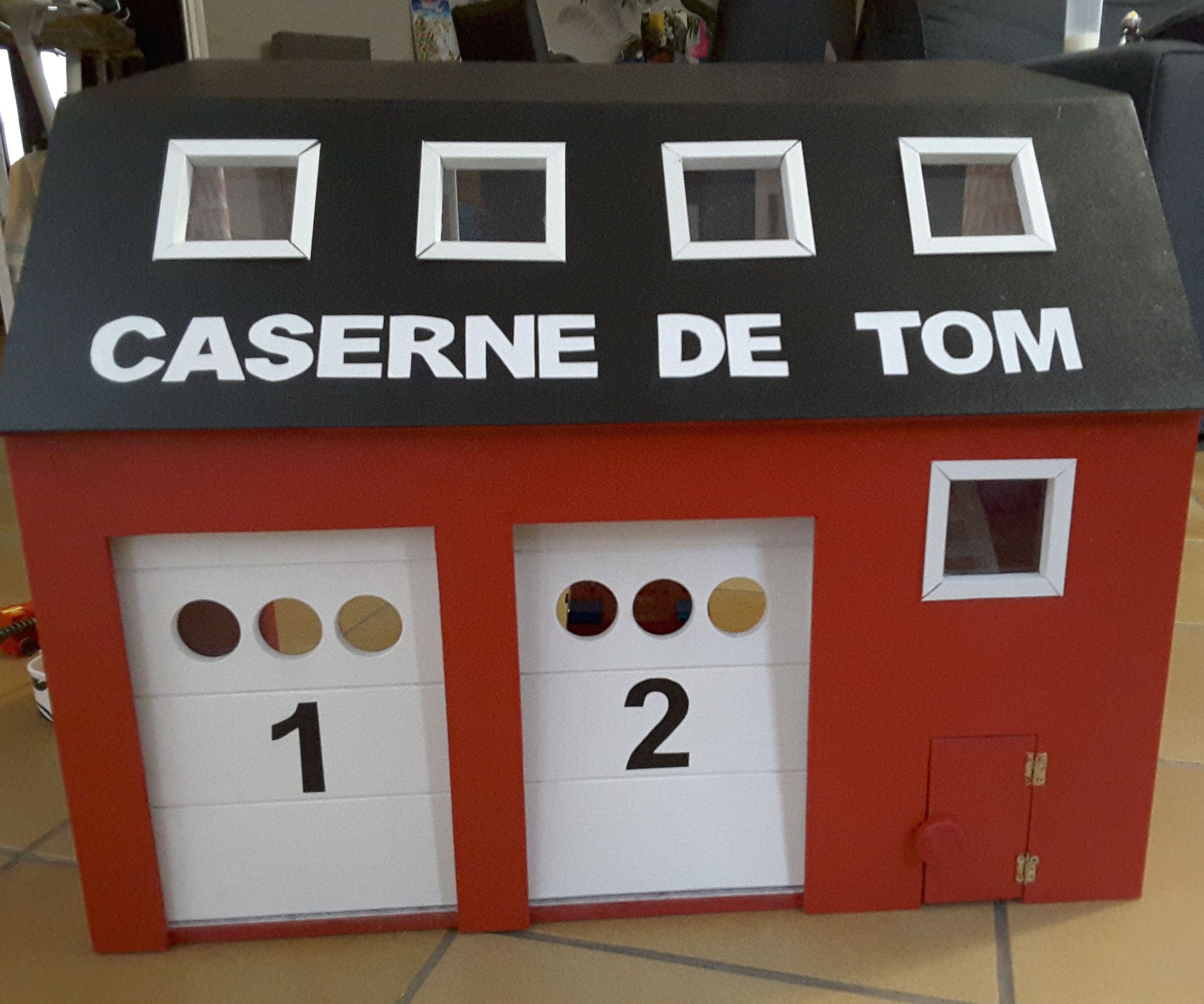 Make a Wooden Playmobil Fire Station