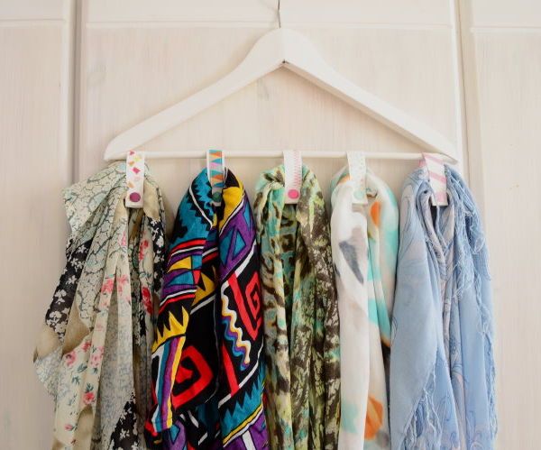 DIY Hanger Wardrobe Organizer
