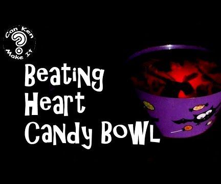 Beating Heart Candy Bowl with LED's and Arduino