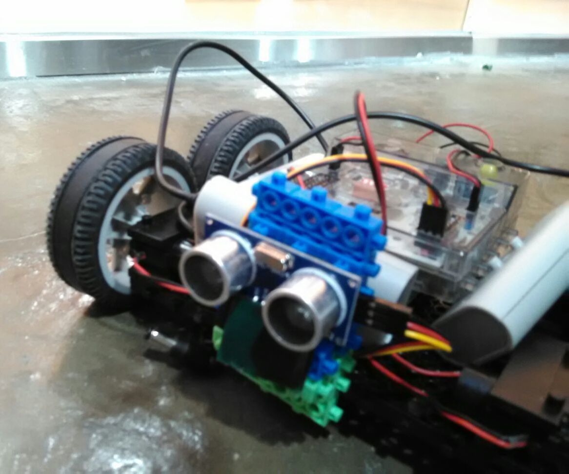 Obstacle Avoiding Robot Using EBot8