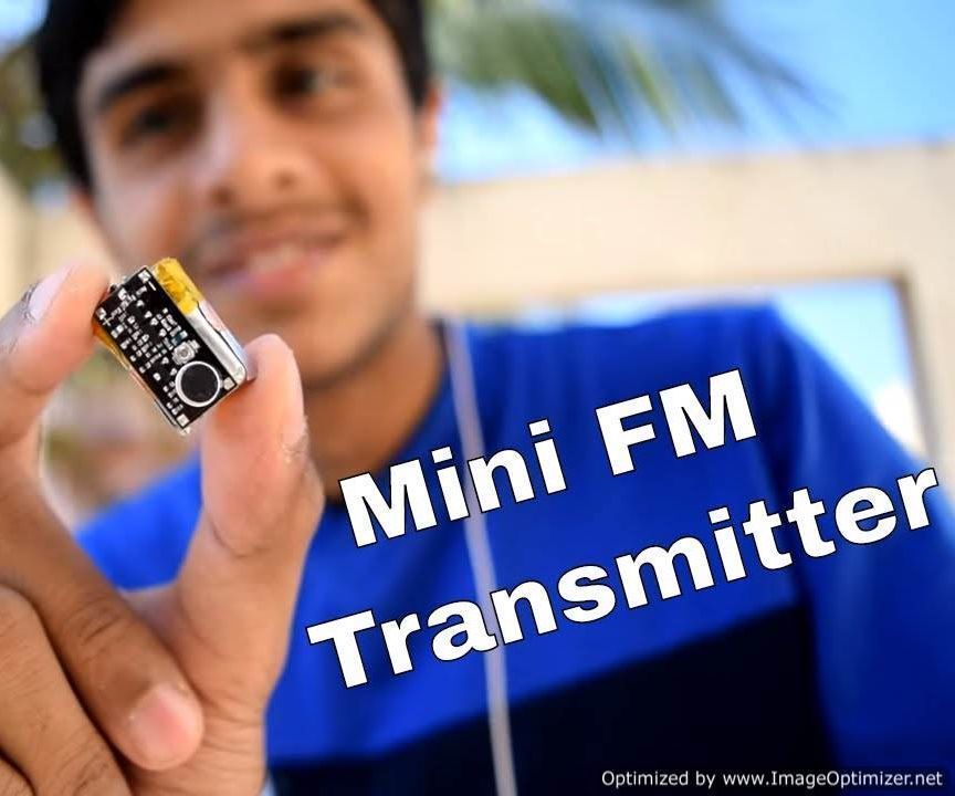 DIY Mini Spy FM Radio Transmitter Smallest FM Transmitter Ever 5 Steps (with Pictures