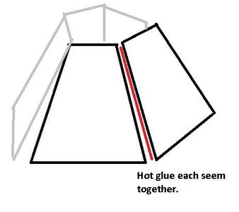 Assemble the 5 Sided Shade