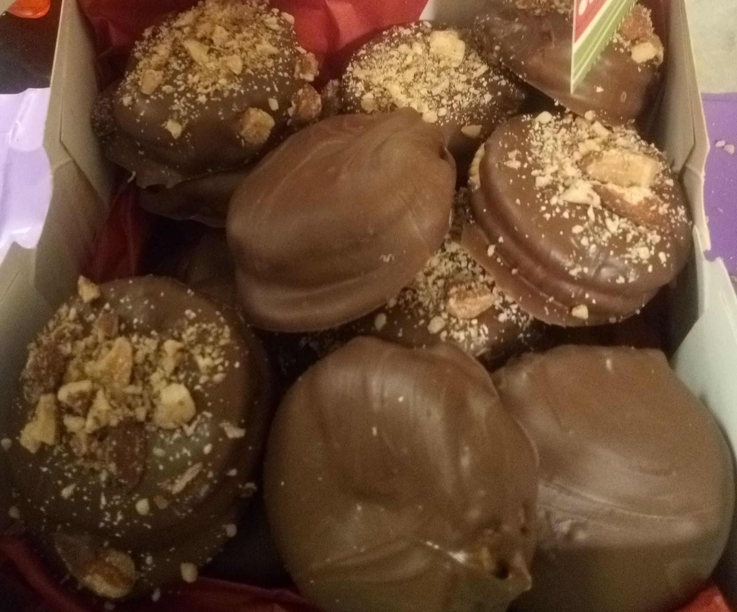 Chocolate Peanut Butter Ritz Cookies