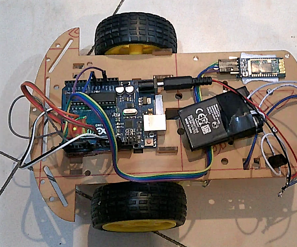 Smartphone Controlled Car with Proportional Speed Control