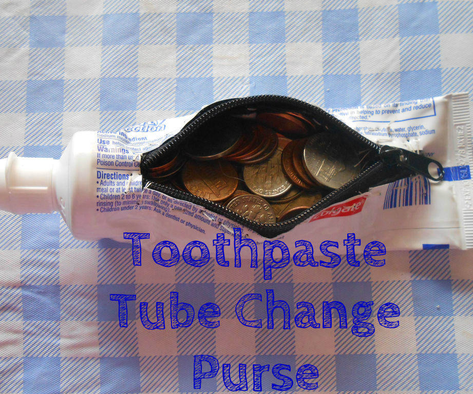 Toothpaste Tube Change Purse 