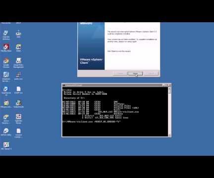 How to Install VMware vSphere client onto a Windows Domain Controller