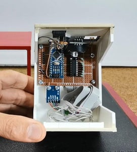 Arduino Buttonless LED Matrix Clock With ADXL335 Sensor : 4 Steps ...