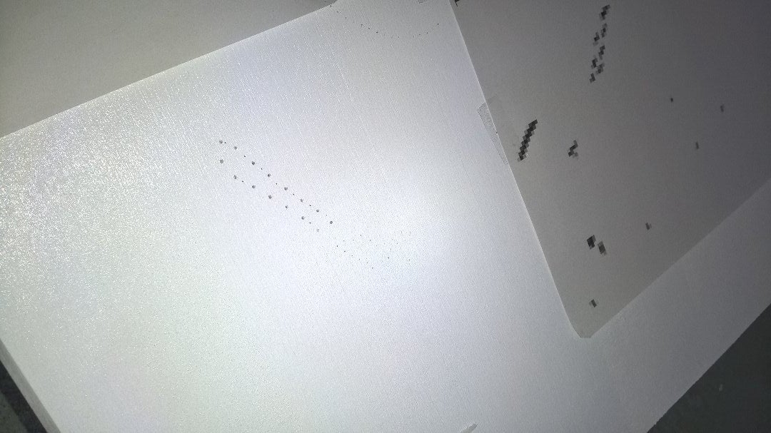 Transfering the The Template to the Plate